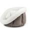Show in main carousel: Sherry Kline Pet Collection Cuddler Cup Bolster Dog Bed, Grey, Medium slide 4 of 6