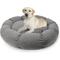 Show in main carousel: Sherry Kline Pet Collection Boucle Round Donut Dog Bed, Grey, 45 x 45 x 5-in slide 1 of 5