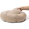 Show in main carousel: Sherry Kline Pet Collection Boucle Round Donut Bolster Dog Bed, 21-in, Taupe slide 4 of 5