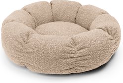 Sherry Kline Pet Collection Boucle Round Donut Dog Bed, Taupe, 36 x 36 x 5-in slide 2 of 5
