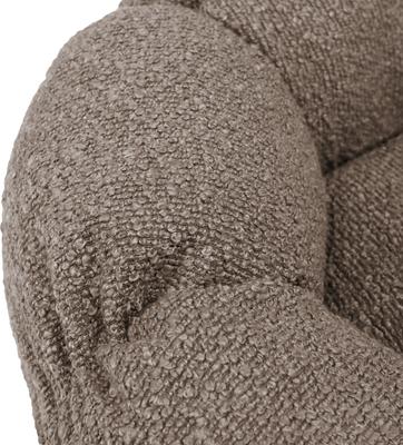 Show full view: Sherry Kline Pet Collection Boucle Round Donut Dog Bed, Brown, 27 x 27 x 4-in slide 2 of 5