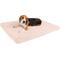 Show in main carousel: Sherry Kline Pet Collection Sherpa Reversible Dog Crate Mat, Powder Pink, Medium slide 3 of 4