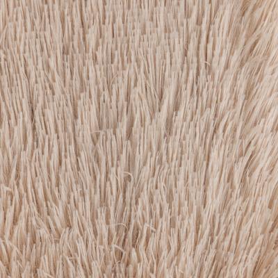 Show full view: Sherry Kline Pet Collection Shaggy Fur Rectangle Dog Bed, Taupe, 30 x 42 x 4-in slide 5 of 5