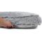 Show in main carousel: Sherry Kline Pet Collection Shaggy Fur Rectangle Dog Bed, Light Grey, 26 x 36 x 4-in slide 2 of 5