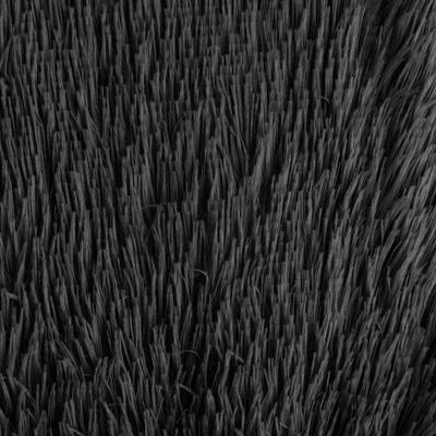 Show full view: Sherry Kline Pet Collection Shaggy Fur Rectangle Pillow Dog Bed, 26-in, Black slide 5 of 5