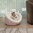 Show in main carousel: Sherry Kline Pet Collection Cuddler Cup Bolster Dog Bed, Powder Pink, Medium slide 2 of 5