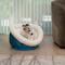 Show in main carousel: Sherry Kline Pet Collection Cuddler Cup Bolster Dog Bed, Blue, Small slide 2 of 5