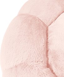 Sherry Kline Pet Collection Daisy Round Dog Bed, Powder Pink, 36 x 36 x 5-in slide 2 of 4