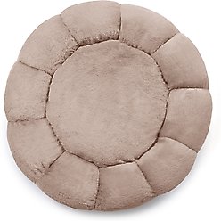Sherry Kline Pet Collection Daisy Round Dog Bed, Taupe, 36 x 36 x 5-in slide 2 of 4
