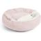 Show in main carousel: Sherry Kline Pet Collection Corduroy Hoodie Round Dog Bed, Powder Pink, 27 x 27 x 4-in slide 2 of 3