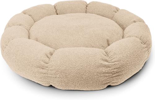 Show full view: Sherry Kline Pet Collection Boucle Round Donut Dog Bed, Taupe, 45 x 45 x 5-in slide 3 of 3