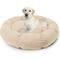 Show in main carousel: Sherry Kline Pet Collection Boucle Round Donut Dog Bed, Taupe, 45 x 45 x 5-in slide 1 of 3