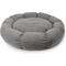 Show in main carousel: Sherry Kline Pet Collection Boucle Round Donut Dog Bed, Grey, 45 x 45 x 5-in slide 5 of 5