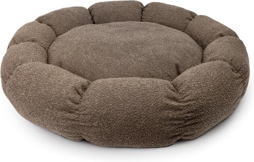Show full view: Sherry Kline Pet Collection Boucle Round Donut Dog Bed, Brown, 45 x 45 x 5-in slide 4 of 4