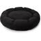 Show in main carousel: Sherry Kline Pet Collection Boucle Round Donut Dog Bed, Black, 27 x 27 x 4-in slide 1 of 5