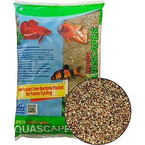 CaribSea Super Naturals Jungle River Freshwater Sand, Brown, 10-lb bag