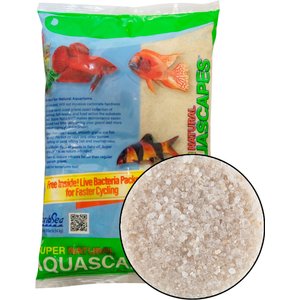 CaribSea Super Naturals Crystal River Freshwater Sand, Brown, 10-lb bag