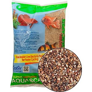 CaribSea Super Naturals Peace River Freshwater Sand, Brown, 10-lb bag