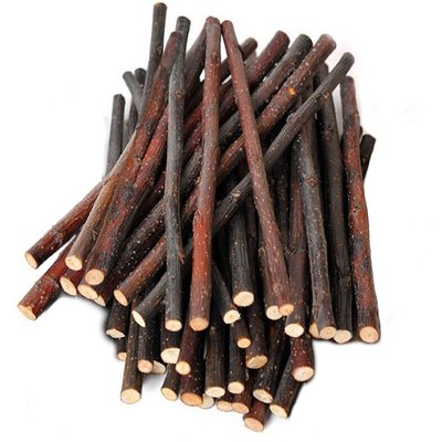 SunGrow SunGrow Natural Apple Snack Sticks for Rabbits & Guinea Pigs Dental Chew Treats, 3.52-oz bag, 20 count