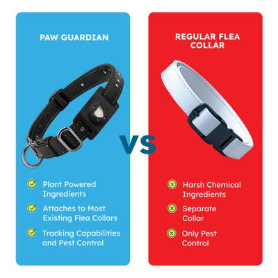 Show full view: BugMD Paw Guardian Dog & Cat Flea Collar Tag slide 6 of 9