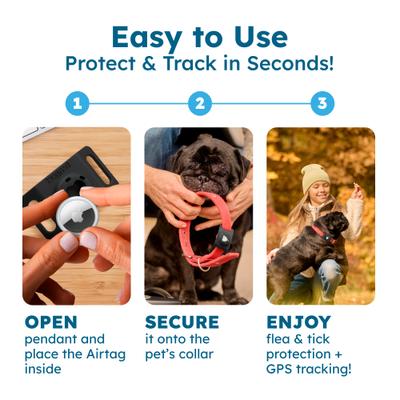 Show full view: BugMD Paw Guardian Dog & Cat Flea Collar Tag slide 7 of 9