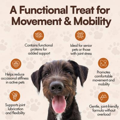 Show full view: The Treat Shack 6-in Vital Chondroitin Packed Soft & Chewy Superfood Sticks Dog Treat, 24 count slide 7 of 9