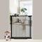 Show in main carousel: WAOWAO Ultra-Narrow Pressure Mounted Spacing Metal Pet Gate for Dog & Cat, 30-34-in, Black slide 1 of 9