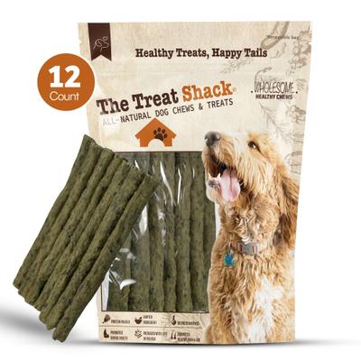 Show full view: The Treat Shack 6-in Vital Omega Packed Soft & Chewy Superfood Sticks Dog Treat, 12 count slide 3 of 9