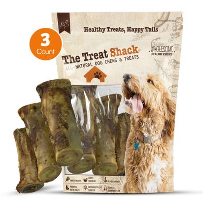 Show full view: The Treat Shack 6-in Beef Marrow Filled Bone Dog Chew Treat, 3 count slide 3 of 10