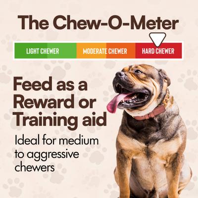 Show full view: The Treat Shack 3-4-in Shin Bone Stuffed with Peanut Butter Dog Chew Treat, 12 count slide 5 of 9