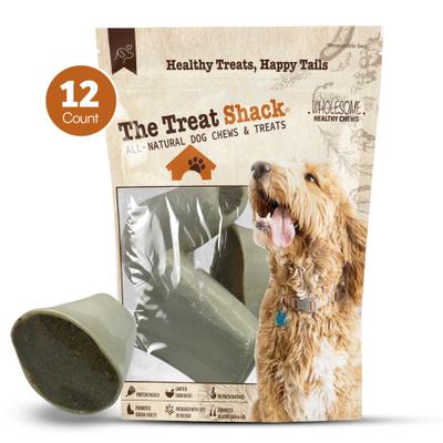 Show full view: The Treat Shack 3-4-in Shin Bone Stuffed with Peanut Butter Dog Chew Treat, 12 count slide 3 of 9