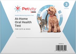 Purina Petivity At-Home Oral Health Test for Dogs & Cats, 3 count