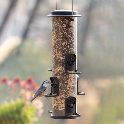 Show full view: Perky-Pet Black 2-in-1 X-Large Tube Feeder slide 5 of 8