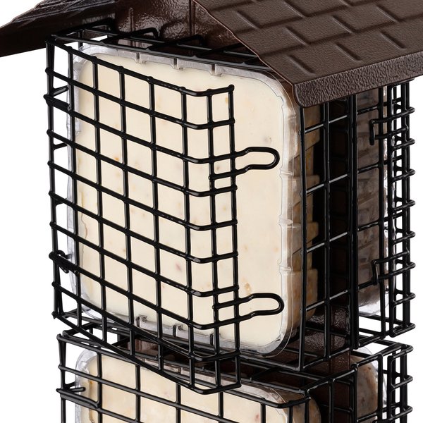 More Birds Four Cake Suet Buffet Bird Feeder