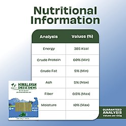 Pawfect Himalayan Cheese Chews Large All Natural High-Protein Grain-Free Dental with Mint Dog Treats, 3 count slide 2 of 7