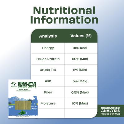 Show full view: Pawfect Himalayan Cheese Chews Large All Natural High-Protein Grain-Free Dental with Mint Dog Treats, 3 count slide 6 of 9