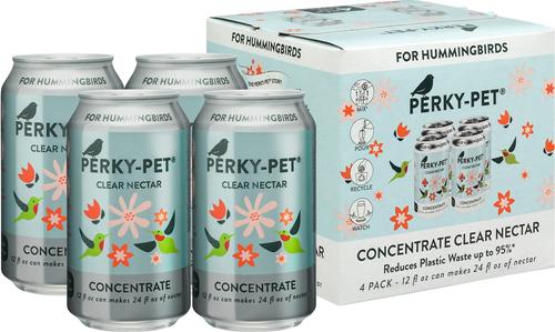 Show full view: Perky-Pet Clear Nectar Concentrate Hummingbird Food, 12-oz can, 4 count slide 7 of 9