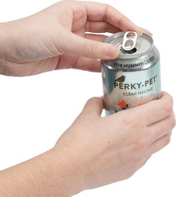 Show full view: Perky-Pet Clear Nectar Concentrate Hummingbird Food, 12-oz can slide 7 of 9
