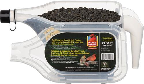 Show full view: More Birds 3-In-1 Super Bird Feeder Tote slide 5 of 5