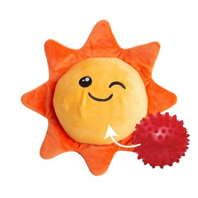 Show full view: Snugarooz Sweet Sunshine 2 in 1 Squeaky Dog Plush Toy slide 1 of 7