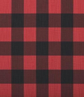 Show full view: Snoozer Pet Products Indoor/Outdoor Holiday Print Round Cozy Cave Dog Bed, Buffalo Check, X-Large slide 6 of 7