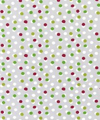 Snoozer Pet Products Indoor/Outdoor Holiday Print Round Cozy Cave Dog Bed, Holiday Dots, Large slide 2 of 5