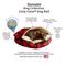 Show in main carousel: Snoozer Pet Products Indoor/Outdoor Holiday Print Round Cozy Cave Dog Bed, Buffalo Check, X-Large slide 3 of 7