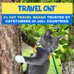 Show in main carousel: Travel Cat The True Adventurer Reflective Cat & Kitten Harness & Leash, Rainbow, Large slide 5 of 9