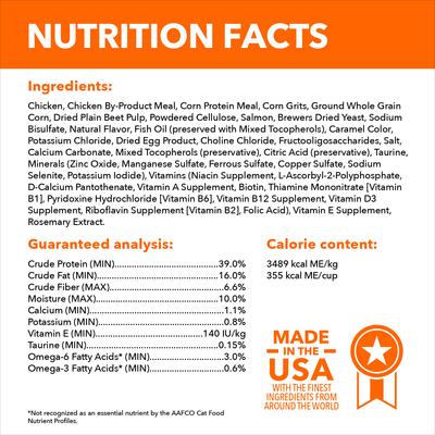 Show full view: Iams Proactive Health Long Hair Care with Real Chicken & Salmon Adult Dry Cat Food, 6-lb bag slide 6 of 10