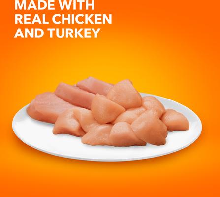 Show full view: Iams Proactive Health Indoor Weight & Hairball Care Chicken & Turkey Recipe Dry Cat Food, 22-lb bag slide 5 of 10