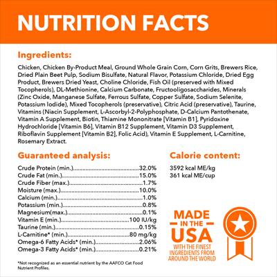 Show full view: Iams ProActive Health Urinary Tract Health with Chicken Adult Dry Cat Food, 22-lb bag slide 6 of 10