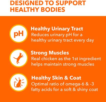 Show full view: Iams ProActive Health Urinary Tract Health with Chicken Adult Dry Cat Food, 16-lb bag slide 4 of 10