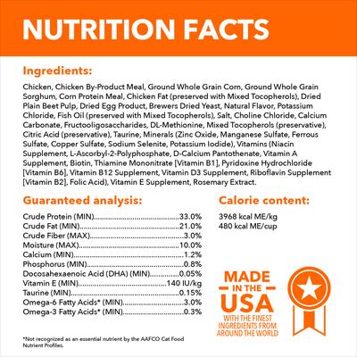 Show full view: Iams Proactive Health Kitten Chicken Recipe Dry Cat Food, 32-lb bundle  slide 7 of 11