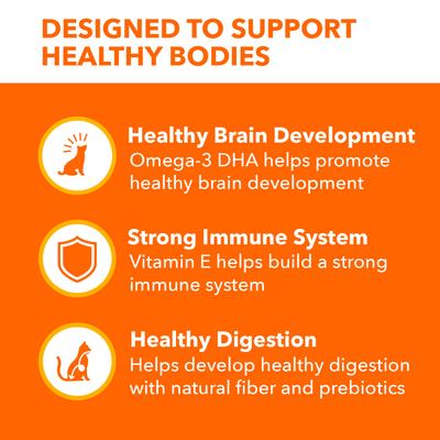 Show full view: Iams ProActive Health Kitten Dry Cat Food + Temptations Salmon & Dairy Flavor Treats slide 5 of 10